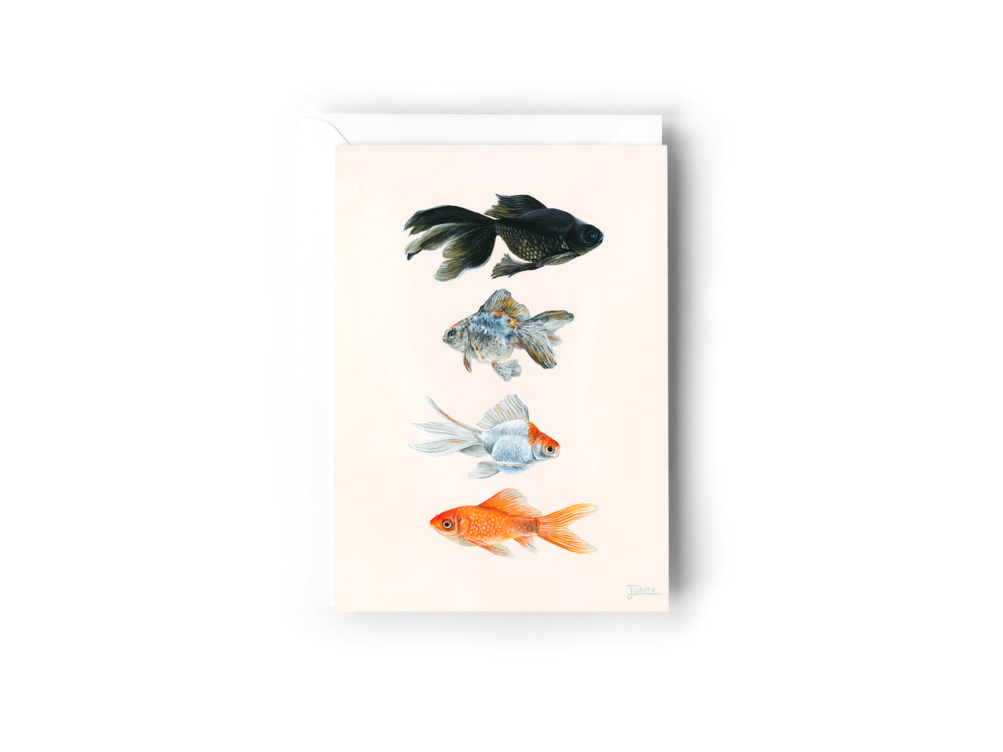 Greeting Card - Goldfish
