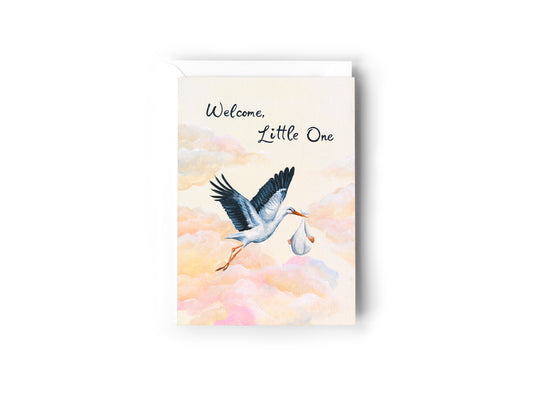 Greeting Card - Welcome Little One