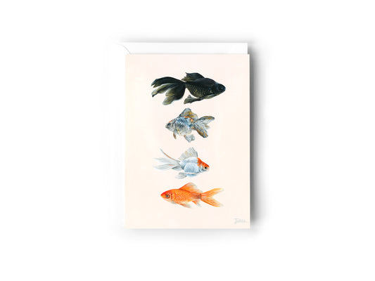 Greeting Card - Goldfish