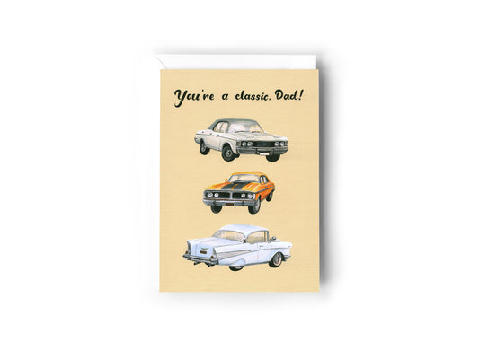 Greeting Card - You're A Classic Dad